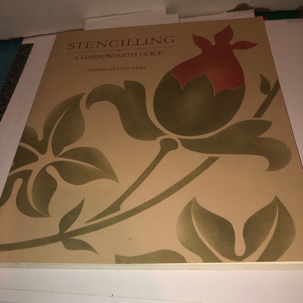 Stencilling: A Harrowsmith Guide By Sandra Buckingham - book is like new